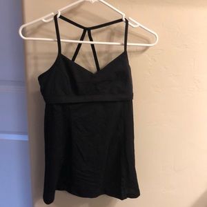 LuLulemon Black Tank Top